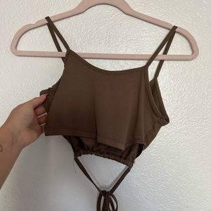 Brown top